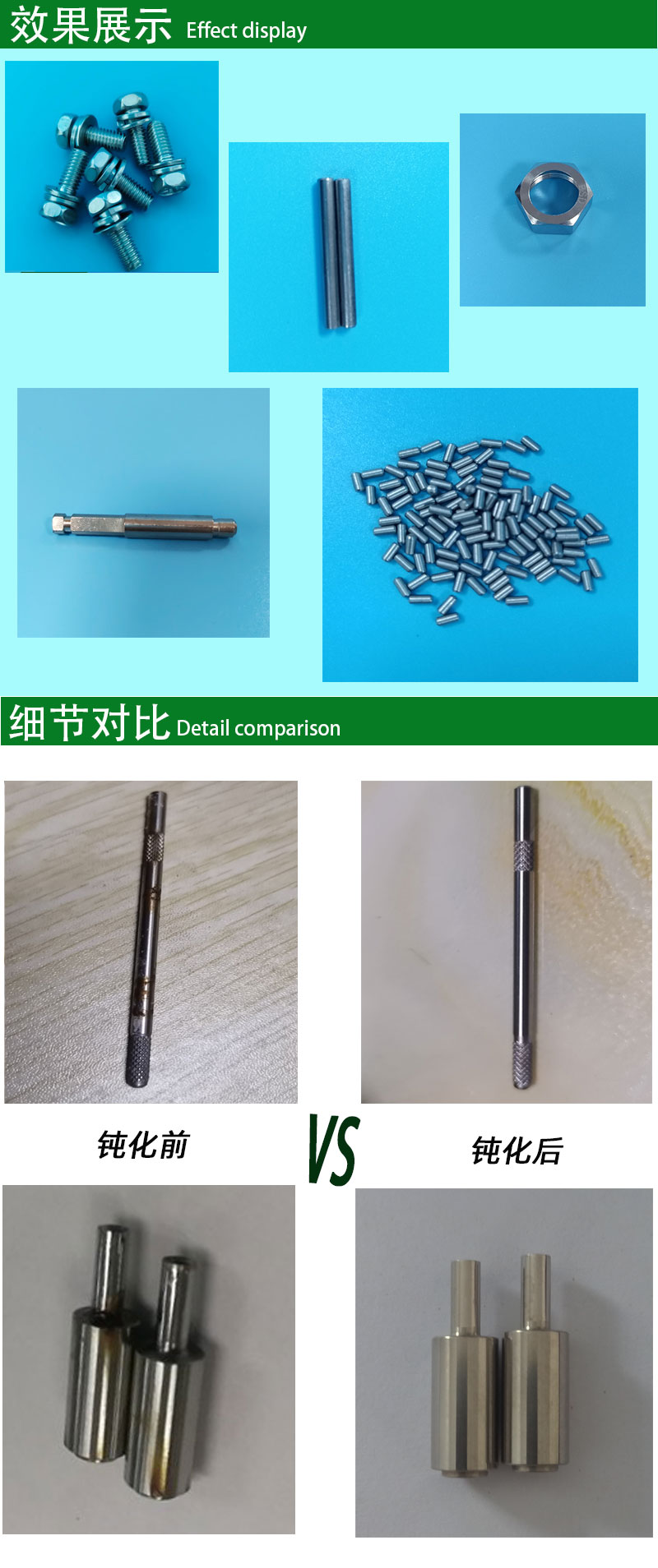 安捷诚易切削不锈钢钝化剂AJC2006效果案例